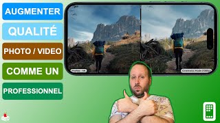 Augmenter la Qualité Photo et Vidéo sur iPhone Comme un Appareil Professionnel [upl. by Adnoma]
