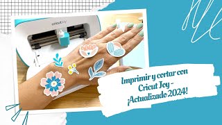 Imprimir y cortar pegatinas en Cricut Joy  ¡ACTUALIZADO 2024 [upl. by Aihc]