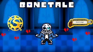 Bonetale 15 Beta Walkthrough Sans  All Levels Rank S  All Challenges [upl. by Ferdinand]