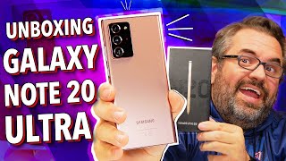 GALAXY NOTE 20 ULTRA 5G UNBOXING [upl. by Adamec]