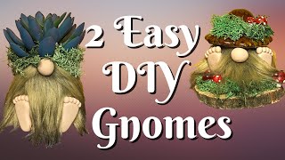 How to Make a Gnome  Easy DIY Gnome  Gnome Decor  Gnome Craft  Easy Gnome Tutorial [upl. by Cirala892]