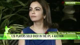 Nita Ambani on Sachin Mukesh and IPL4 [upl. by Gaiser]