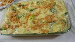 Chicken  Broccoli  RICE Freeze Ahead Casserole  Family Favorite [upl. by Nnairak]