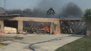 Camp Pendleton blaze prompts new evacuations [upl. by Ecneralc]