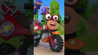 Ricky Zoom  FlatOut Awesome  Cartoons For Kids shorts [upl. by Neibaf]