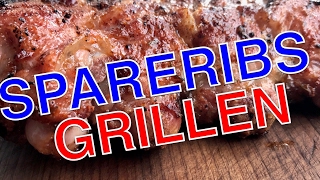 Easy SPARERIBS IN 20 MINUTEN GRILLEN  Klaus grillt [upl. by Andromede999]