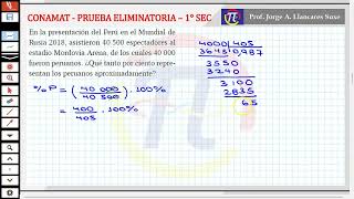 CONAMAT1°SEC EXAMEN ELIMINATORIO [upl. by Ettore409]