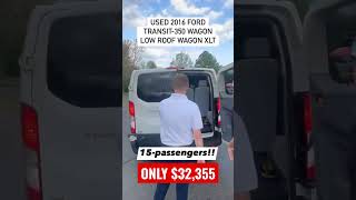 Preowned 2016 Ford Transit Low Roof Wagon XLT passenger van [upl. by Stoneman]