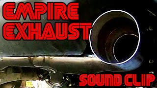 Lancer Ralliart Empire Exhaust Sound [upl. by Euqinay650]