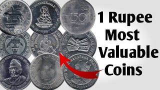 1 Rupees Coin Value  1 Rupees Coin Value Commemorative  1 Rupees Coin Value Stainless Steel [upl. by Cicenia837]