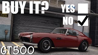 GROTTI GT500 IS IT WORTH IT GTA 5 Online [upl. by Laeno]