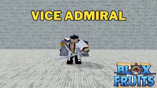 Where To Find Vice Admiral in Blox Fruits  Vice Admiral Boss Location [upl. by Ervine]