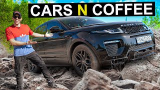 ΠΗΓΑΜΕ ΒΟΥΝΟ ΜΕ RANGE ROVER EVOQUE  Cars N Coffee S3 E1 [upl. by Kellia36]