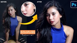 High End Skin retouching in just one click  What is Skinfiner How to install amp use it in photoshop [upl. by Tronna]