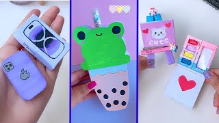 Paper craftEasy craft ideas miniature craft  how to make DIYschool projectTonni art and craft [upl. by Warfore629]