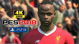 PES 2018 PS3 4K [upl. by Malvina288]