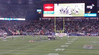 Patriots Recover Onside Kick vs Browns 12813 [upl. by Aluin]