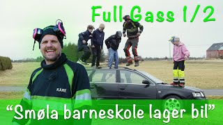 FULL GASS Elever fra Smøla barneskole lager bil med Kåre Svæsaspær [upl. by Claud201]