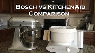 Bosch vs KitchenAid Comparison [upl. by Adekam]