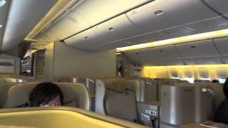 Asiana Business Class 777200 Seoul to Hong Kong [upl. by Ahcsat]