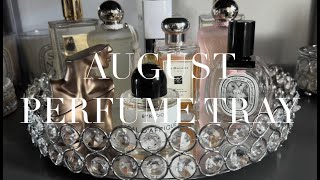 August Perfume Tray [upl. by Cutcheon340]