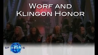 Worf and Klingon Honor [upl. by Landmeier899]