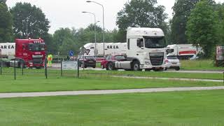 Uittocht Vrachtwagens Truckfestijn Balkbrug 2014 [upl. by Cilka207]