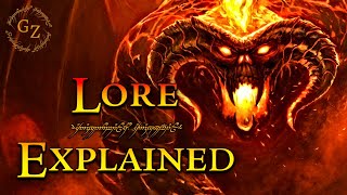 What were the Balrogs of Morgoth  Lord of the Rings Lore  MiddleEarth [upl. by Saraiya]