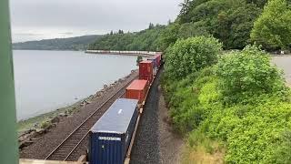 Train at Carkeek Park [upl. by Elder]