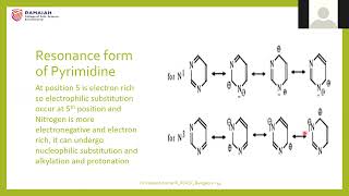 Heterocyclic Chemistry thiazole Imidazole Pyridine Pyrimidine and Purine By Dr Hareesh Kumar P [upl. by Maite79]