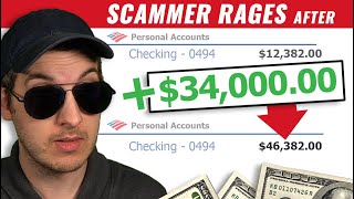 I Tried Refunding a Refund Scammer he was furious [upl. by Bound]