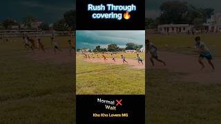 Kho kho covering skills🔥😈🔥😈🔥rush through method kho kho best dives skydive poledive khokhotricks [upl. by Briano113]