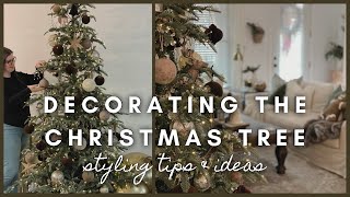 Decorating the Christmas tree 2023  styling tips amp ideas [upl. by Eiramesor]