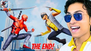 END Of SPIDER FIGHTER 3😱 LAST BOSS [upl. by Alodie]