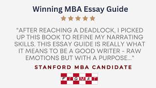 Winning MBA Essay Guide Review From Stanford MBA Candidate [upl. by Yemirej]