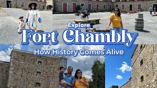 Fort Chambly  Canadas National Historical Site  One day trip from Montreal  chambly quebec [upl. by Rebmac455]