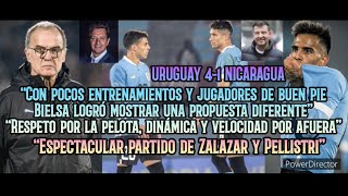 URUGUAY 41 NICARAGUA • Post Partido con Buysan y Charquero  Debut de BIELSA como DT celeste [upl. by Rancell]