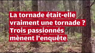 VIDÉO Les chasseurs de tornades mènent lenquête à MazièresdeTouraine [upl. by Sucul]