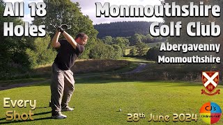 18 Holes at Monmouthshire Golf Club Every shot from my round at this super course by the river Usk [upl. by Porush]