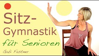 🌱21 min SeniorenGymnastik im Sitzen [upl. by Edyaw]