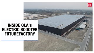 Heres a look inside Olas electric scooter Futurefactory [upl. by Liddy]