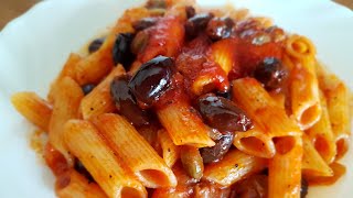 Ricetta flashPasta con sugo con capperi e olive LeDelizieDiMaryCake [upl. by Nhepets]