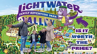 LIGHTWATER VALLEY🎢  IS IT WORTH IT [upl. by Elyr85]