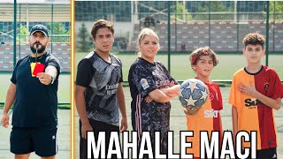 ANNEMLE MAHALLE MAÇI YAPTIK CHALLENGE  DONDURMA ISMARLAMALI [upl. by Essilrahc591]