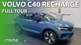 2022 Volvo C40 Recharge Full Tour [upl. by Adyahs]