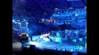 Olympics Opening Ceremony rehearsal NHS GOSH scene [upl. by Brill]