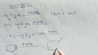 Ozonolysis Reaction सॉल्व neetmcq neetchemistry [upl. by Lacefield]