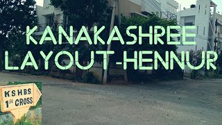 Kanakashree Layout Hennur  BDA Approved Sites [upl. by Nyloj106]