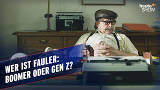 Boomer vs Gen Z Welche Generation hat es schwerer  heuteshow [upl. by Batty172]