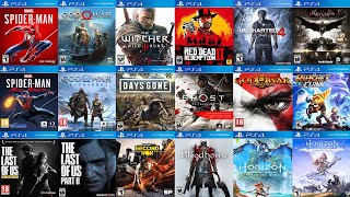 Top 30 Best PS4 Games of All Time  Best Playstation 4 Games [upl. by Nayarb]